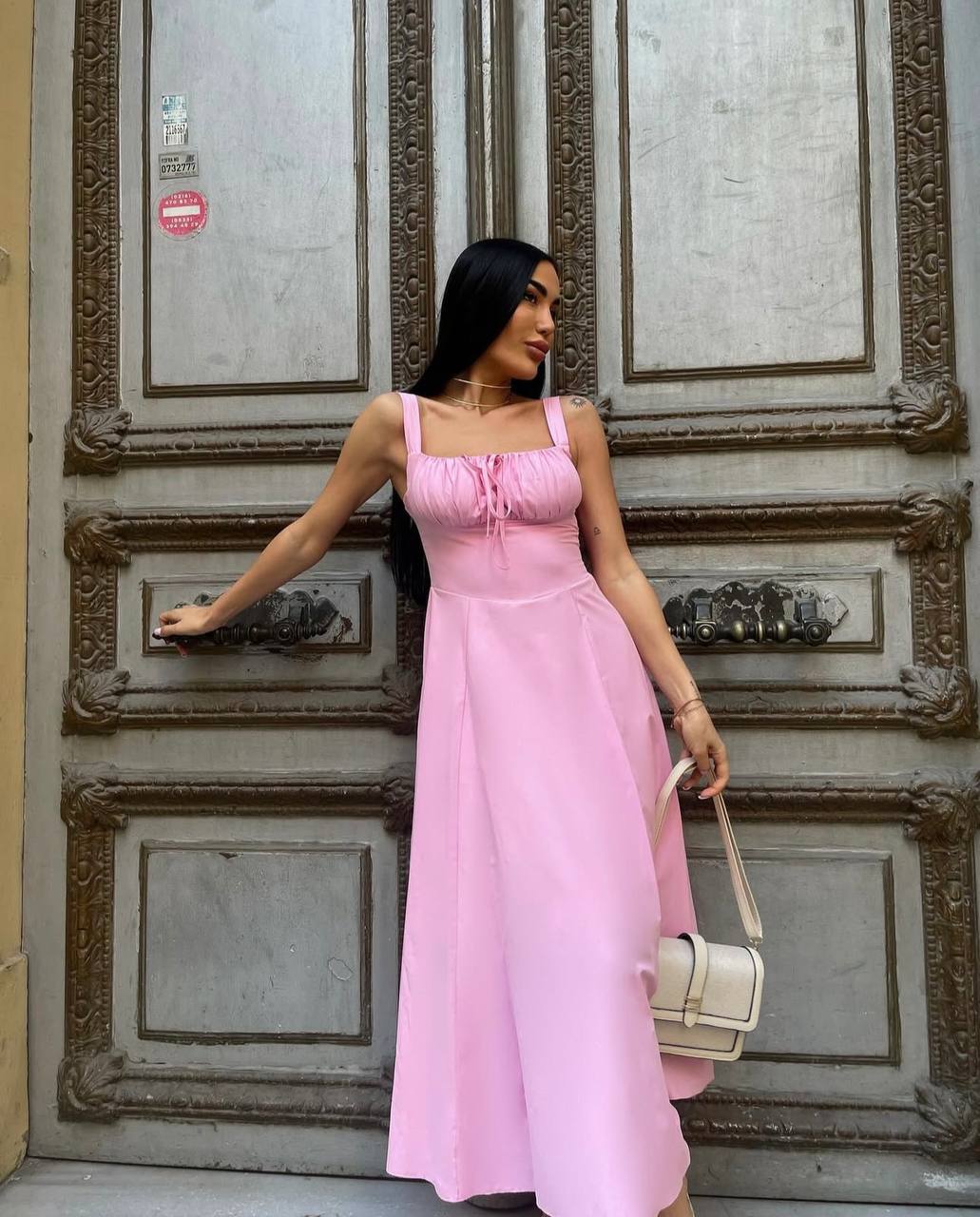 Рокля Swan Pink