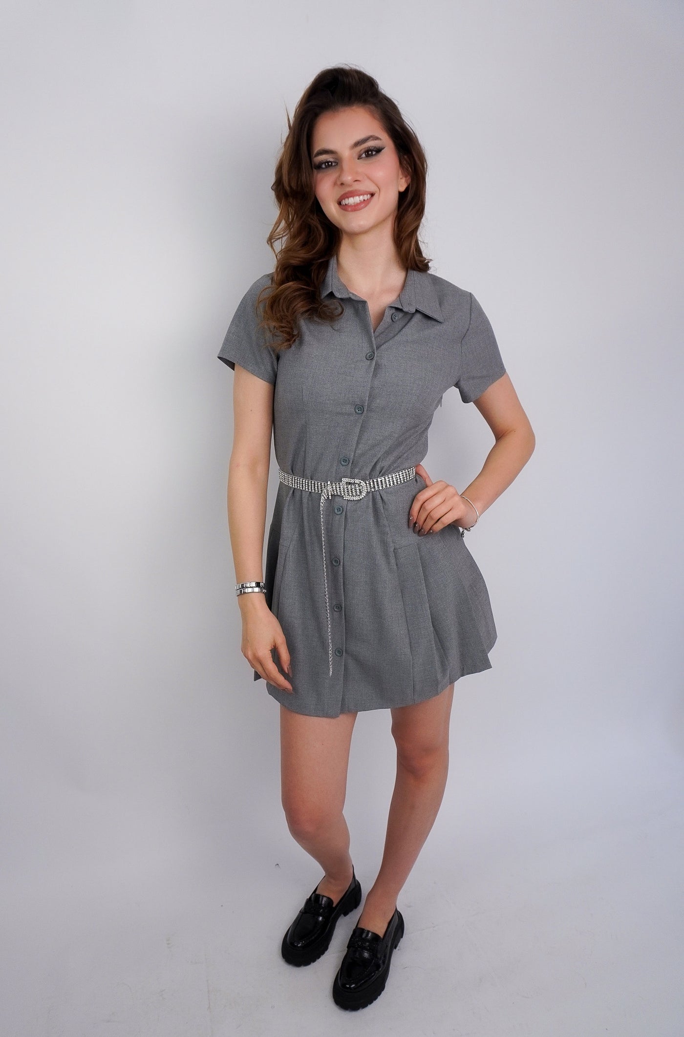 Рокля Bambina Gray