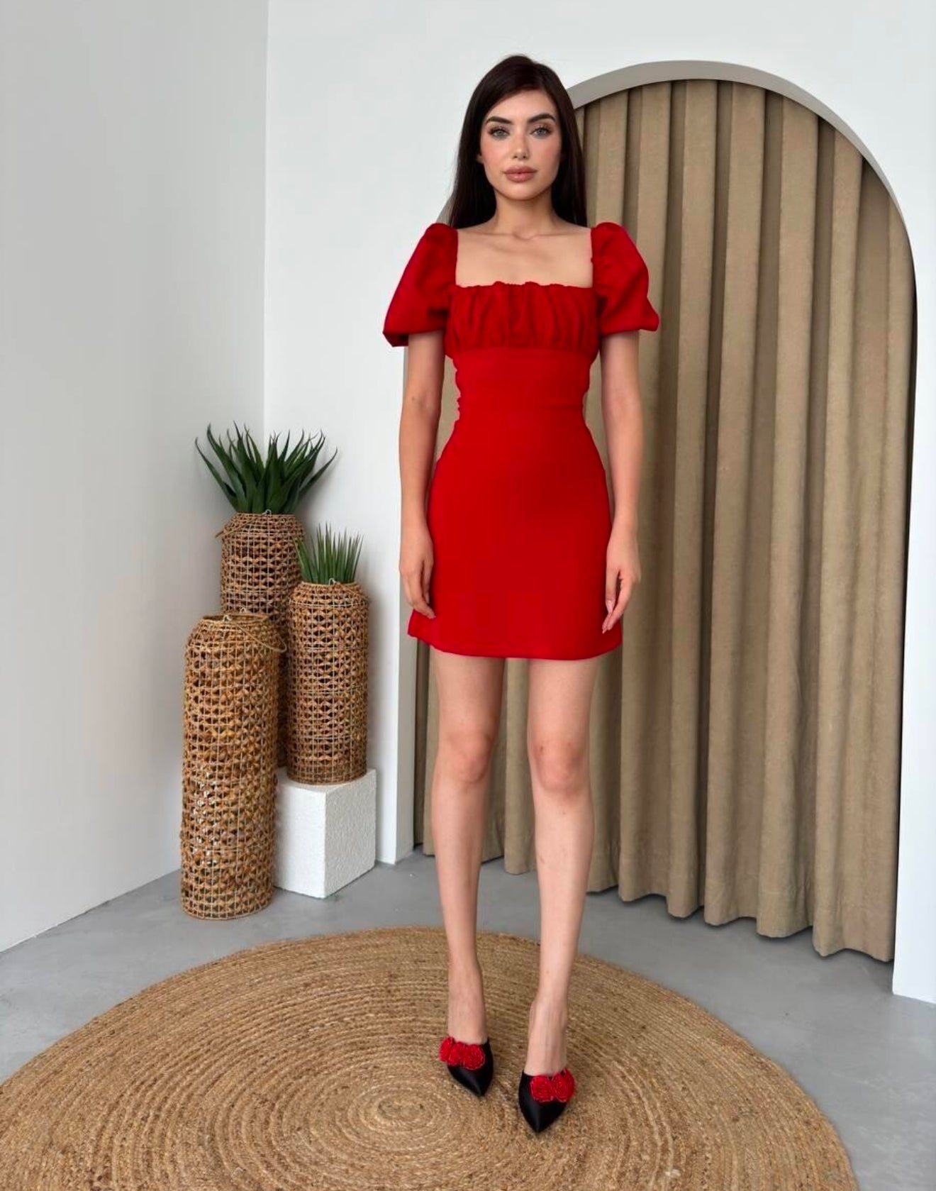 Рокля Minni Red