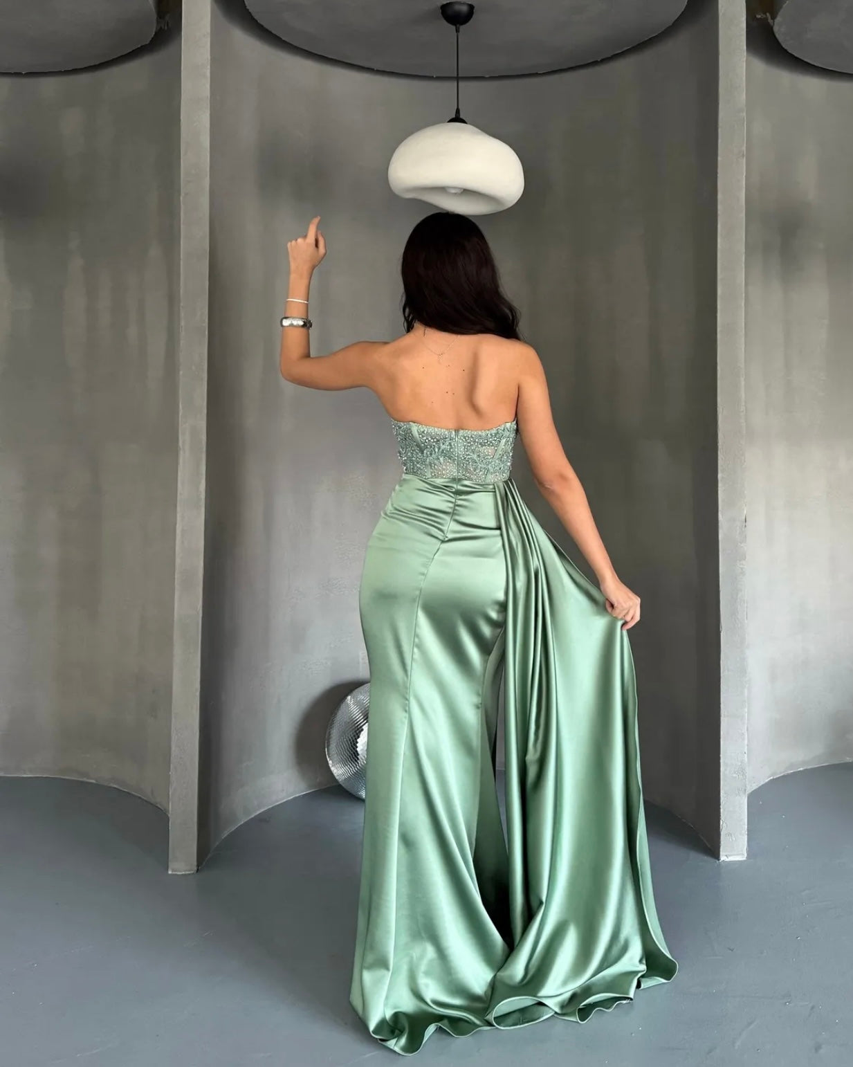 Рокля Arlia Mint