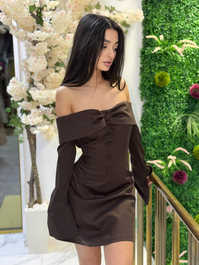 Рокля Ladin brown