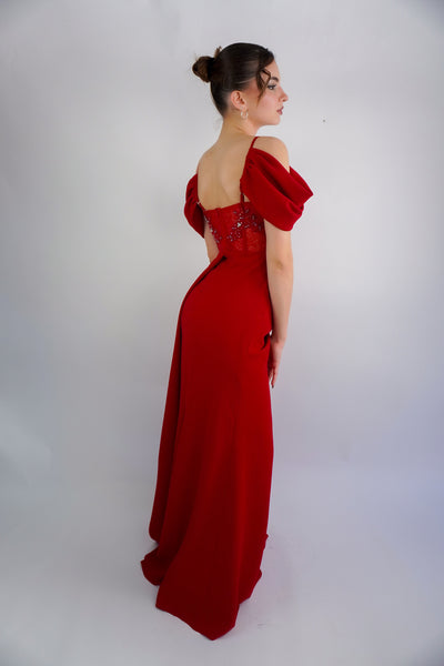 Рокля Rosina Red