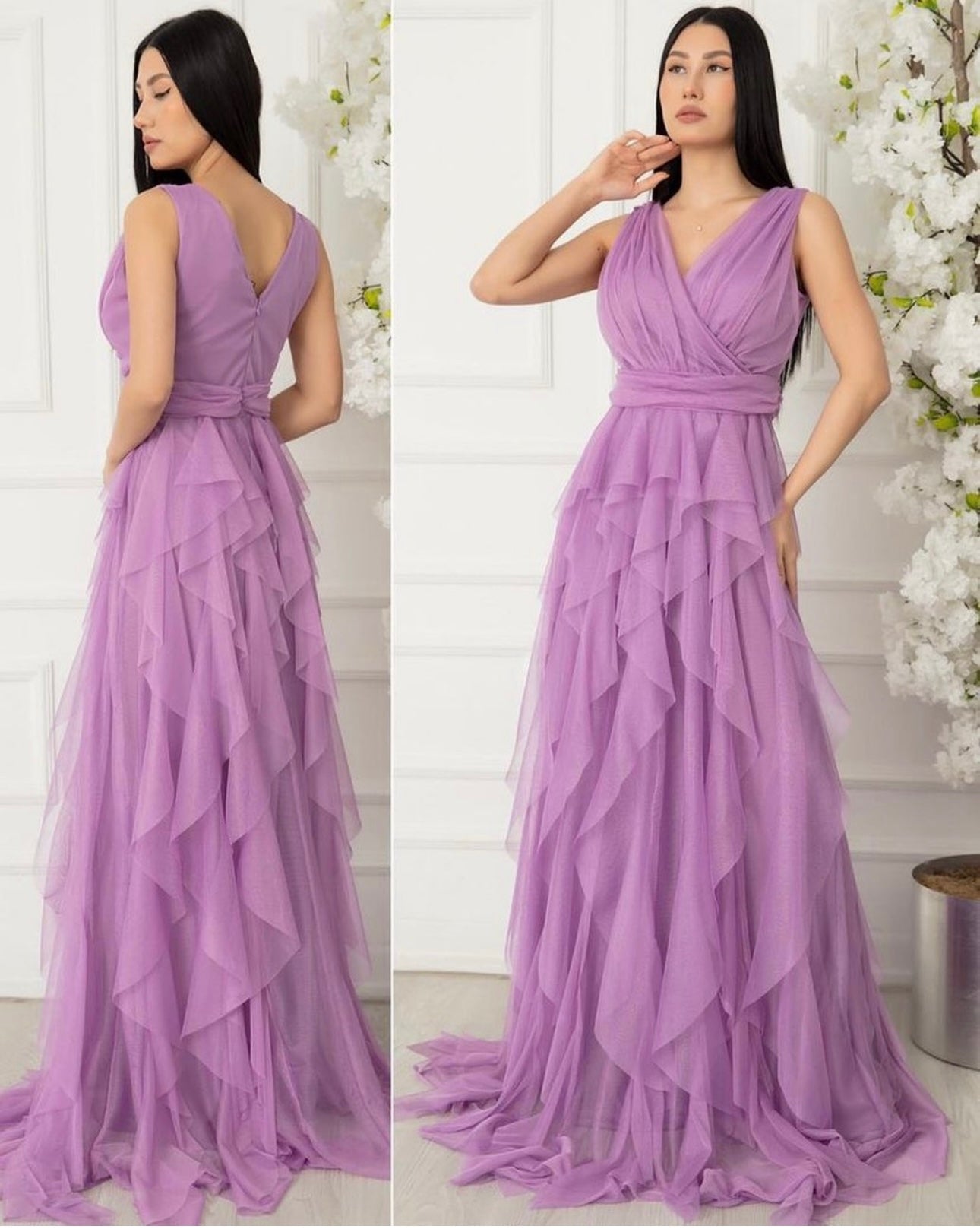 Рокля Kalissa Purple