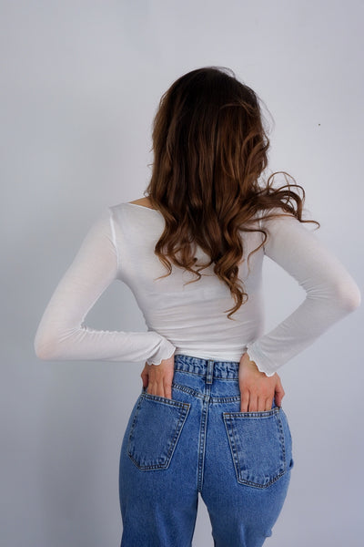 Блуза Romance White