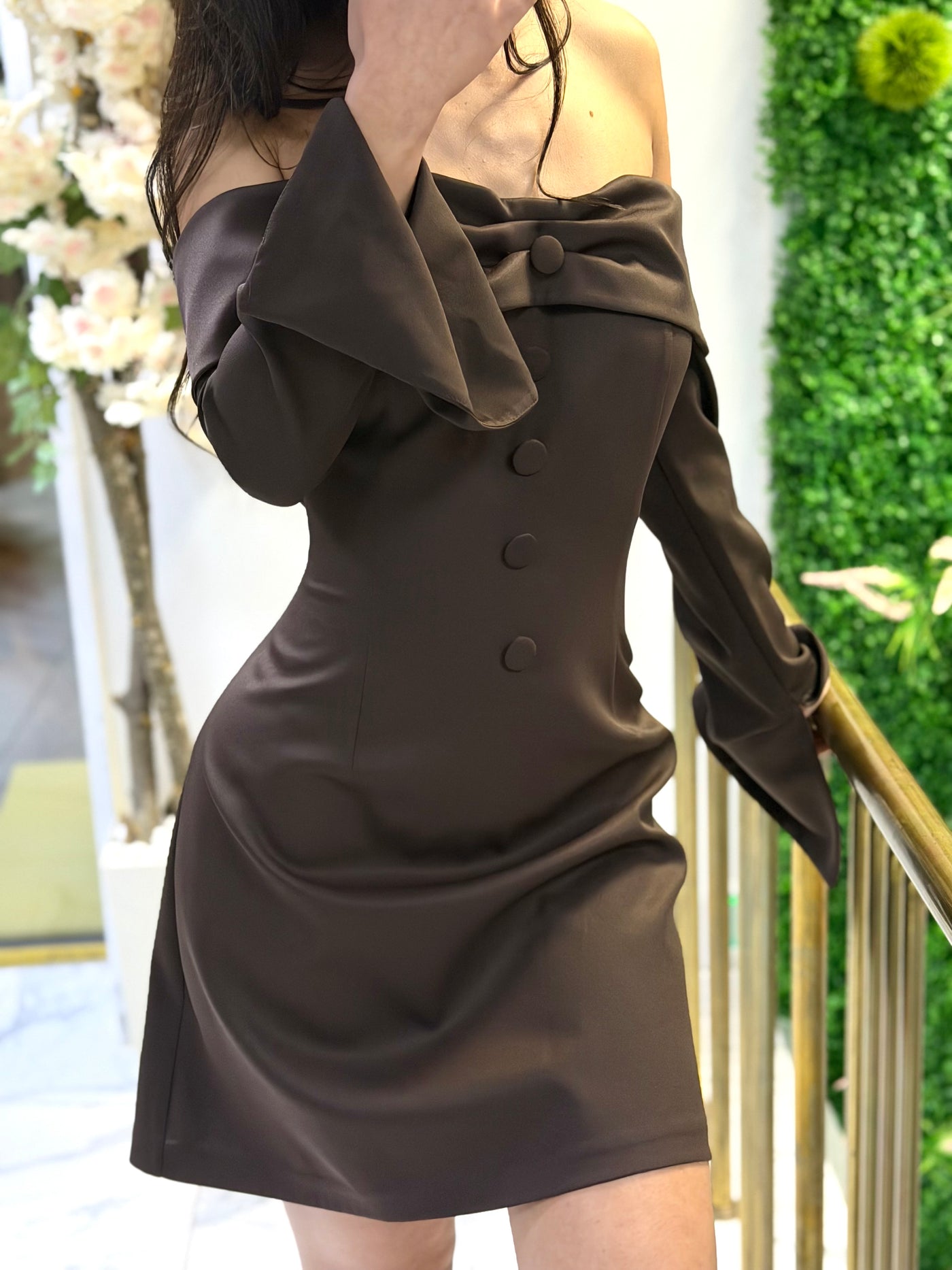 Рокля Ladin brown