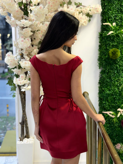 Рокля Azalia burgundy