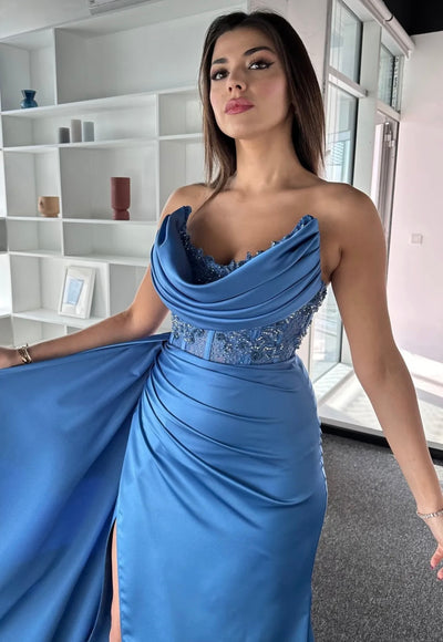 Рокля Arlia Blue