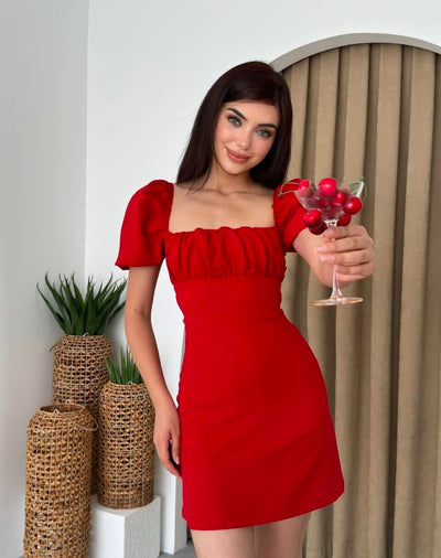 Рокля Minni Red