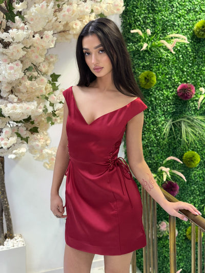 Рокля Azalia burgundy