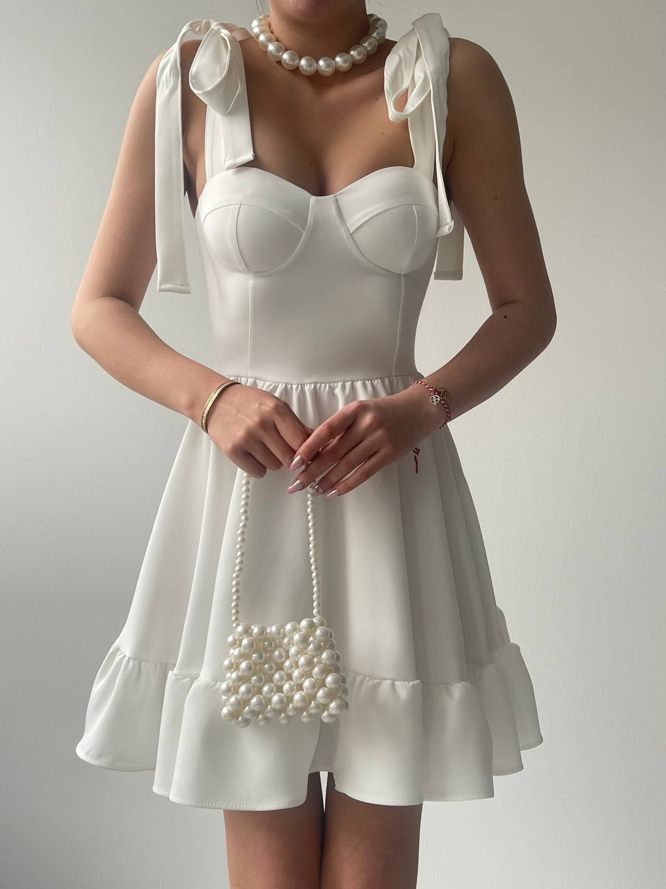 Рокля Bernabel White