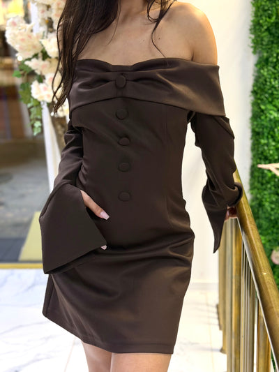 Рокля Ladin brown