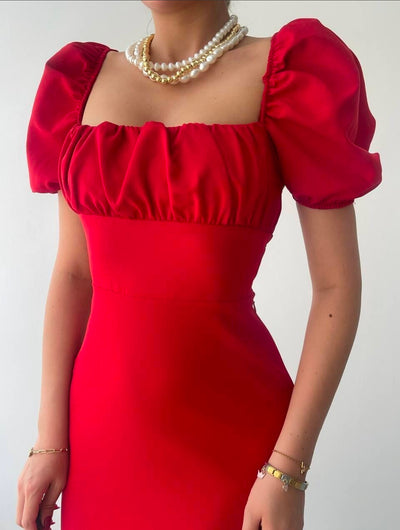 Рокля Minni Red