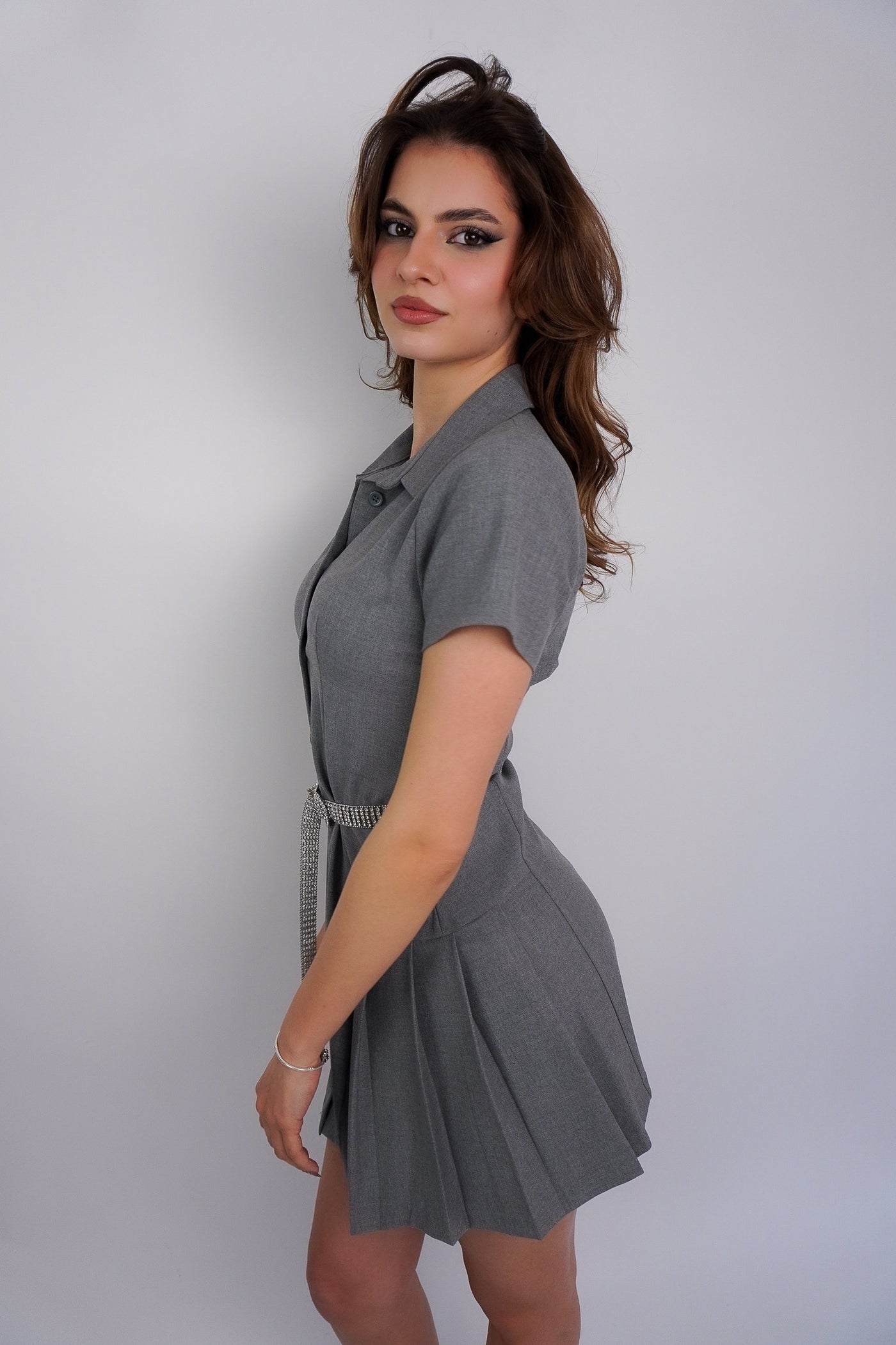 Рокля Bambina Gray