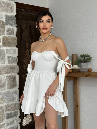 Рокля Bernabel White