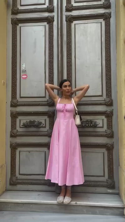 Рокля Swan Pink