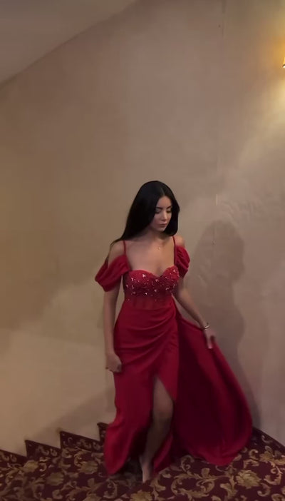 Рокля Rosina Red